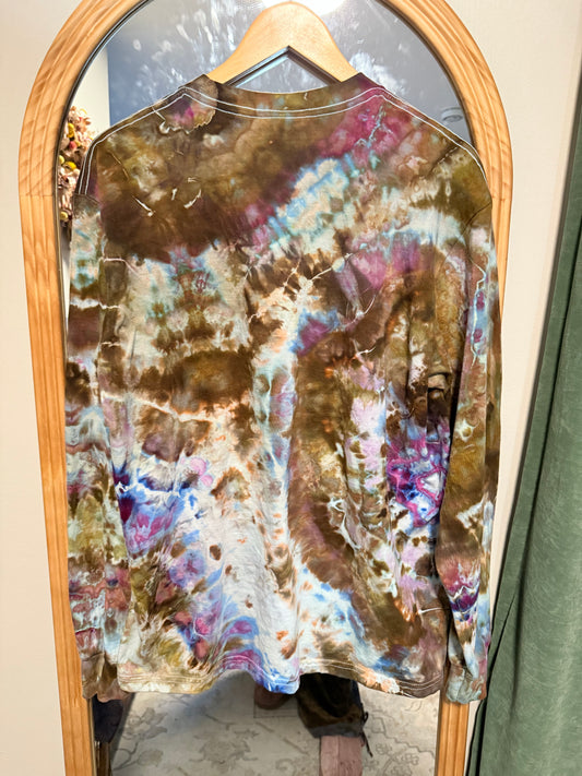 Large adult long sleeve tshirt