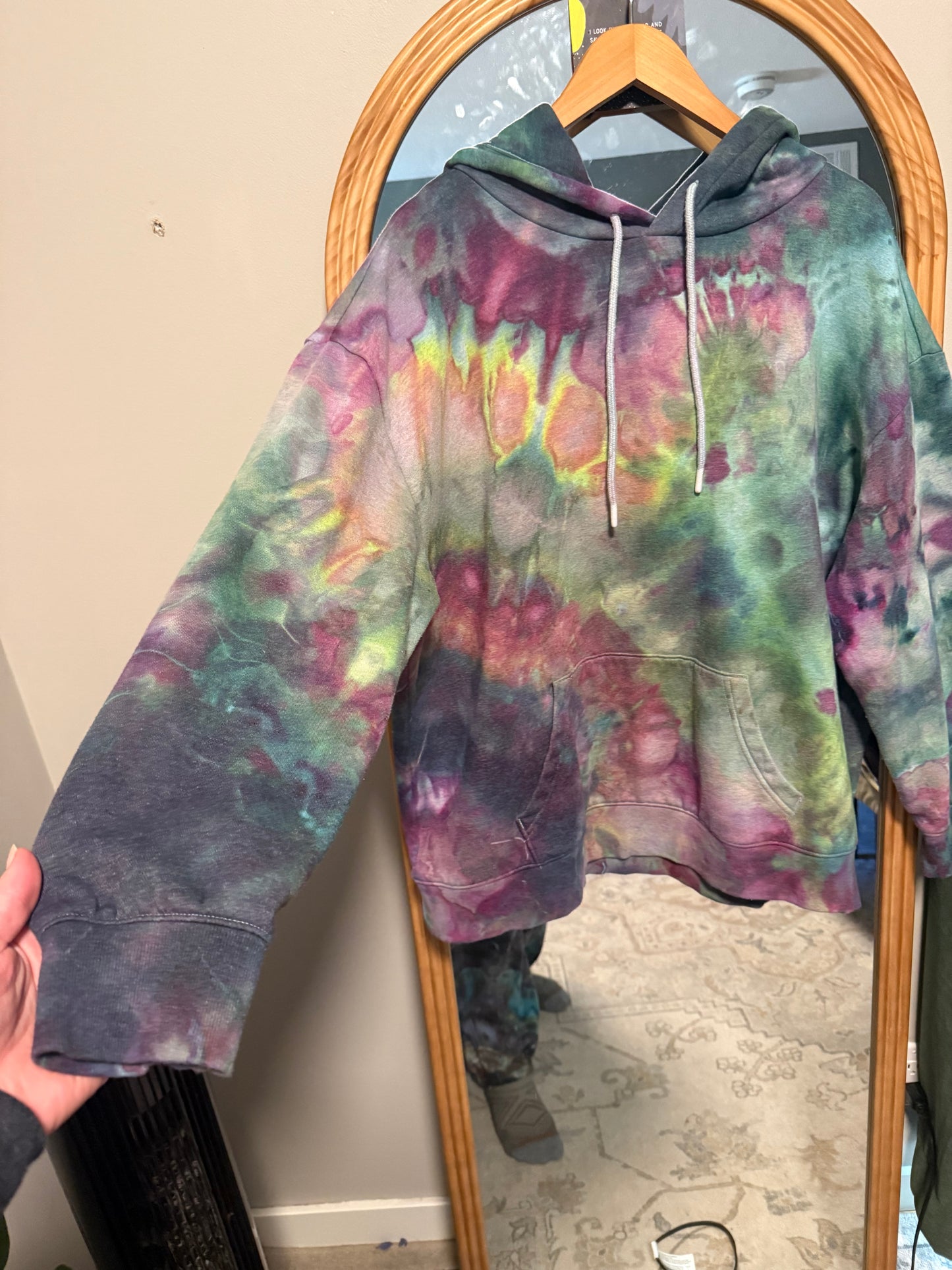 Women’s large fleece hoodie