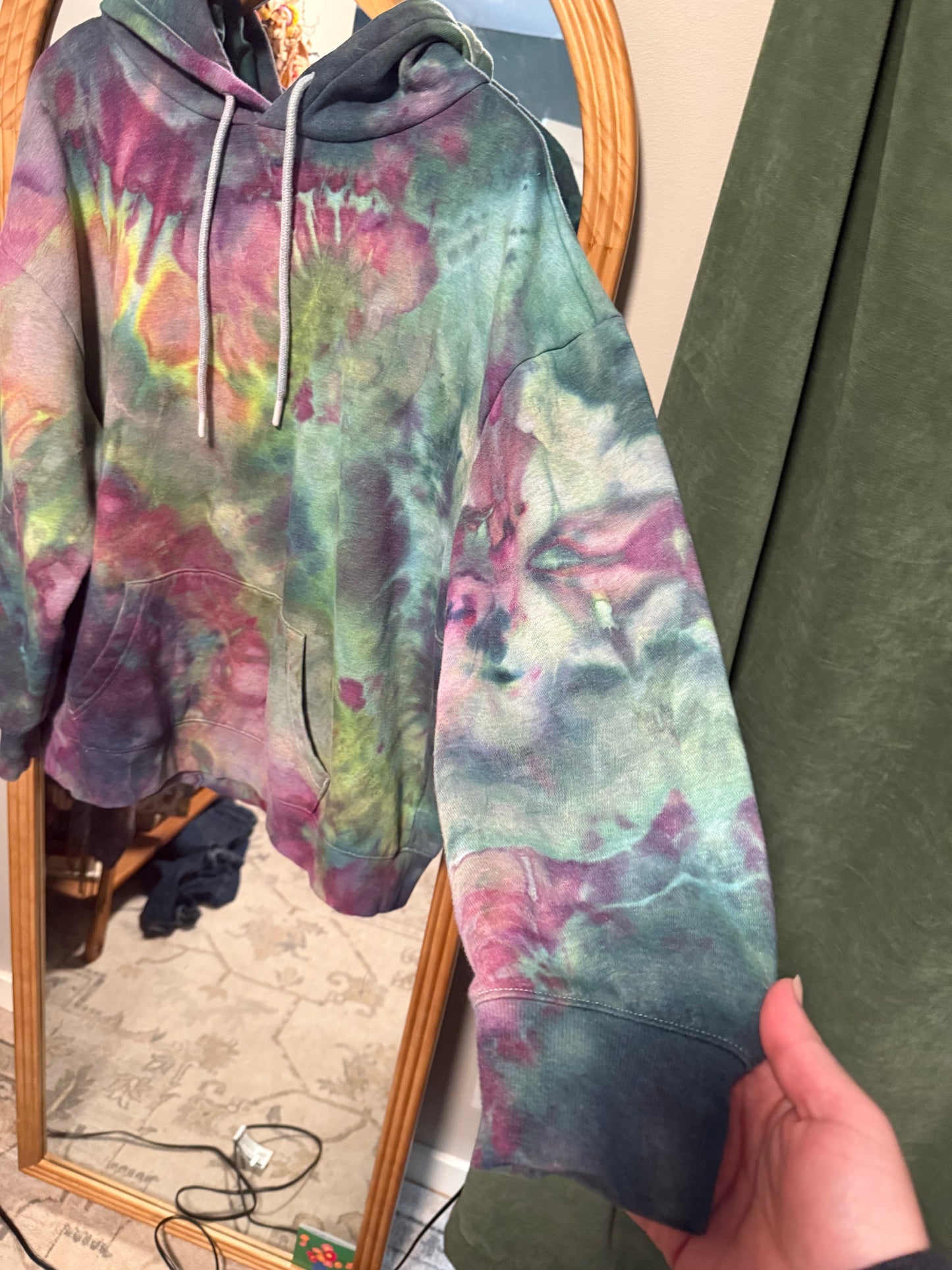 Women’s large fleece hoodie